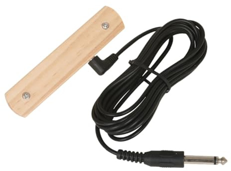 BESPORTBLE Holz Tonabnehmer Für Akustik Und Konzertgitarren Schallloch Pickup Ohne Bohren Einfache Montage Kompatibel Mit Ukulele Klarer Detailreicher Klang
