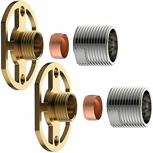 Easy Fast Fit Fixing kit for Exposed Thermostatic Shower Mixer Bar Valves Brass Made
