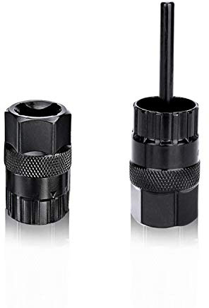 QKURT Cassette Lockring Tools Set,Strumento di Manutenzione Ruota Libera Strumento di rimozione Cassetta 2 Pezzi