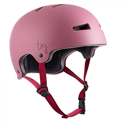 TSG Evolution Solid Color Helm Damen pink