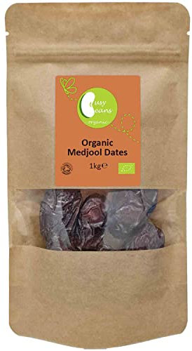 Organic Medjool Dates - Certified Organic - by Busy Beans Organic (1kg)