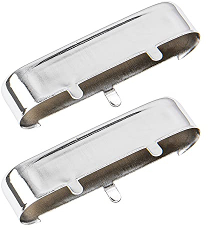 Yootones Gitarrenhals-Tonabnehmer, kompatibel mit TL Tele Telecaster Style E-Gitarre (Silber)
