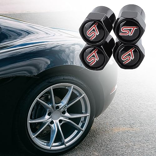 4 Stück ST Ventilkappen Auto Reifenventil für Autoreifen
