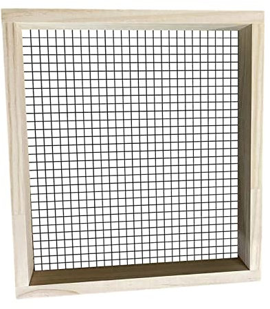 ARVALOLET Garden Sieve Garden Mesh Sieve Soil Sieve Wooden Garden Sieve Sifting Pan Garden Tools Soil and Stone Filter Sieve for Plant Bonsai Stone Sifting