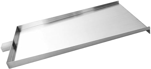 SUB025 Abtropfschale Ersatzteile für Traeger Heckklappe 20 Tropfschale TFB30KLF TFB29PLB TFB29LZA BBQ055 TFB30LZAC Jr Elite Bronson 20 Fettwanne Edelstahl Tropfplatten Smoker Grill Zubehör