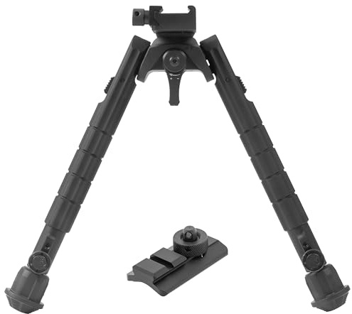 UTG TL-BP03-B Recon 360 TL Zweibein, 20,3 cm - 30,5 cm Mittelhöhe, Picatinny, Mehrfarbig/Meereswellen (Ocean Tides), 8,1-11,9