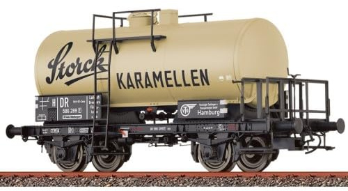 Brawa H0 Kesselwagen Z P, DR Brit-US Zone, Ep.III 'Storck' - Zug - Kesselwagen-Figur - LKW - Sammler, Bahnmodellbauer - Unisex - All Ages