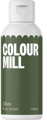 Colour Mill Oil-Based Food Coloring Olive 100 ml