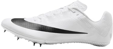 Nike Zoom Rival Sprint Track & Field - Picos de sprint, blanco/negro-plateado metálico, 6