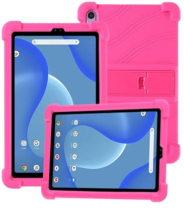 Protective Cover Case For Onn 7inch Android 2024 –Shockproof Silicone Cover,Slim and Durable Case,WaterProof,Anti-Scratch,Rose