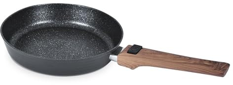 Durandal Poêle antiadhésive Légende en céramique sans PFAS-Poêle à manche amovible compatible four & induction 20,24,28,32cm