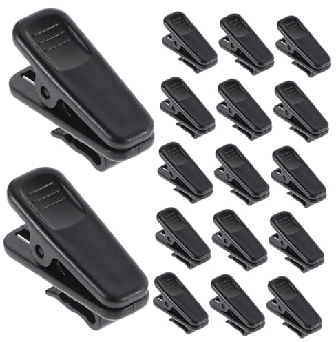 Veemoon 100Pcs Headphone Cord Clips Durable Earphone Wire Holders for Tidy Cable Management Lightweight and Portable Accessories for All Music Lovers Secure and Versatile Headset