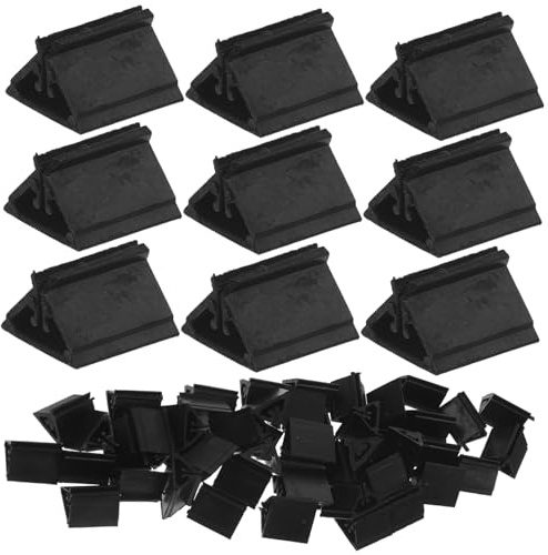 BESTonZON 3taschen Plastikkartenständer Aus Kunststoff Spielkartenhalter Mit Fächern Kartenhalter Für Bridge Pinochle Und Andere Kartenspiele Multifunktionaler Fotohalter-clipständer