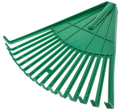 CLISPEED Rastrillo de Jardín de Plástico para Rastrillo para Césped de Alta Resistencia Herramienta de Jardinería para Limpieza de y Plantas