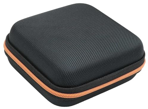 caseroxx Glycomètre Hard Case compatible avec Onetouch Ultra Plus Reflect en noir, housse de rangement pour diabétique