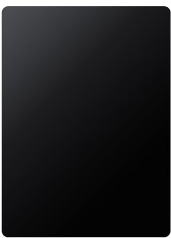 FUNOMOCYA Magnetische Tafelaufkleber für Kühlschrank und Blackboard Abwischbar Wiederverwendbar Schwarz für Zuhause mit Kreide Folie