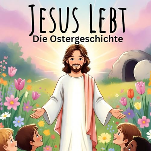 Die Ostergeschichte für Kinder: Jesus liebt!: Die biblische Geschichte von Jerusalem bis zur Auferstehung – Mit christlichen Liedern, Gebeten und Ausmalbildern