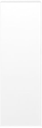 MOBUTOFU Acrylic Cake Cream Scraper 8 Inch Rectangular Transparent for Cake Leveling and Home Baking Use
