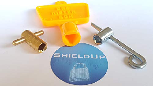 ShieldUp Multi Purpose Keys | Unlock Utility Meter Boxes | Bleed Radiators | Wind Clocks