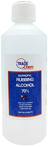 Isopropyl Alcohol, 70% Rubbing Alcohol Antiseptic 500ml | 70% isopropyl alcohol, Rubbing alcohol solution, Versatile cleaning solvent, For compatible surfaces