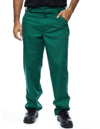 Pantaloni da lavoro da uomo, pantaloni da lavoro modello classico, pantaloni cargo, abiti da lavoro, Made in EU, Colori diversi