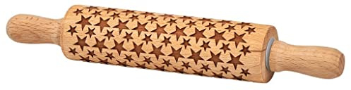 Moses 3D Motiv-Teigrolle Sterne 16710