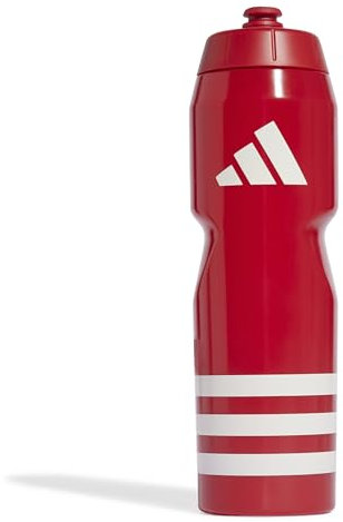 adidas Unisex - Adulto TIRO BOTTLE 0.75 LITRE, team power red/white, One Size