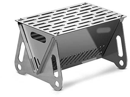 BBQ Grill Outdoor Holzkohle Grill Barbecue BBQ Grill Edelstahl Klapp Camping Grill Herd