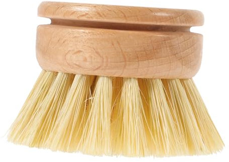 Mikinona Wooden Handle Dish Brush Dishwasher Brush for Cleaning Dishes Comfortable Grip