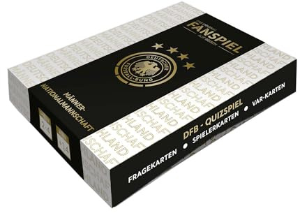 Hutter Trade | Das Original-Fanspiel Männer-Nationalmannschaft - Auf Reisen | Deutsche 11 | UEFA Euro 2024 | DFB-Brettspiel | Fußballspiel für Fußballfans | Reisespiel | Für 2-4 Spieler ab 14 Jahren