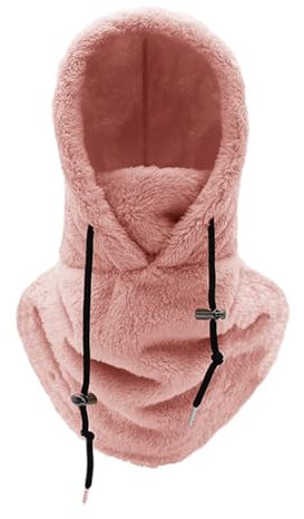 BWANGIAO Sturmhaube für Herren, Gesichtsbedeckung, Kapuzenmütze, Sport-Halswärmer mit Kapuze für Outdoor, Halloween, Cosplay, Sturmhaube