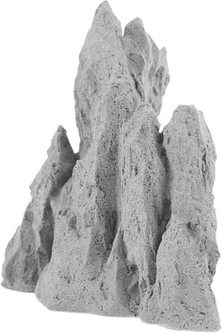 Zerodeko Statua di Montagna Artificiale in Pietra Arenaria per Decorazioni per Acquari Rocciosi Decorazioni per Zen