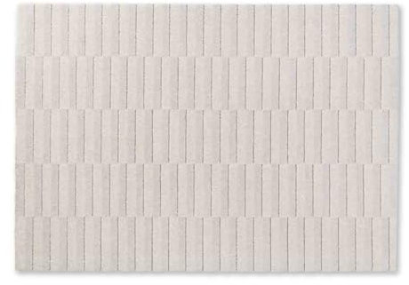 Schöner Wohnen Kollektion kuscheliger Teppich Wohnzimmer, Schlafzimmer - geschmeidiges Flachgewebe - antistatischer Hochflorteppich - Moderne Designs - Teppich beige 140x200cm