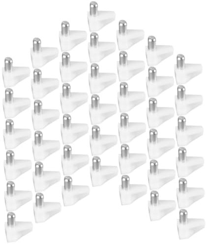 OSALADI 100stücke Regalstifte Aus Schrankregal Halterung Regalstützstifte Regalhalterstifte Schrankregalstifte Regalstützen Schrankstützen Regalstifte Und Nadeln Für Regale Im Schrank