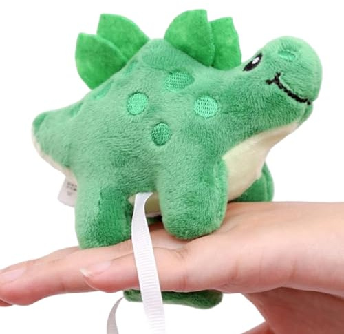 Peluche De Hombro Magnético - Linda Muñeca De Dibujos Animados De 11x5x6 Cm, Juguete De Dinosaurio Suave Y Divertido, Adorable Imán De Pingüino, Peluche De Tela Coleccionable | Figura De Exhibición De