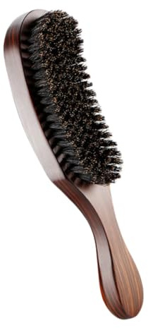 PRETYZOOM Bartbürste zur Bartreinigung und Ölproduktion Herren Bartstylingbürste mit Naturborsten Tragbare für Salon und Haarpflege