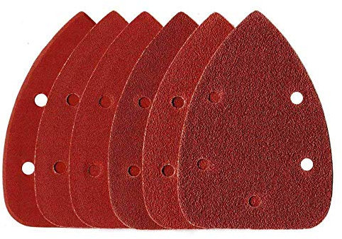 Lot de 300 feuilles de papier abrasif pour ponceuse Mouse 92 x 140 mm Grains 50 x K40/60/80/120/180/240 mm 5 feuilles de papier abrasif – Ponceuse triangulaire Black + Decker