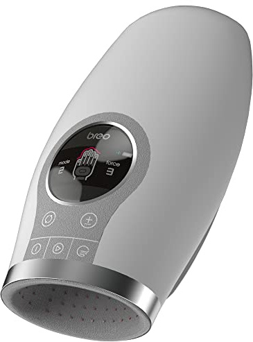Breo Handmassagegeräte mit Wärme zur Entspannung und Schönheit von Händen und Fingern, Massagegerät für Hand lindert Sehnenschmerzen und Muskelermüdung zu Hause - WOWO S