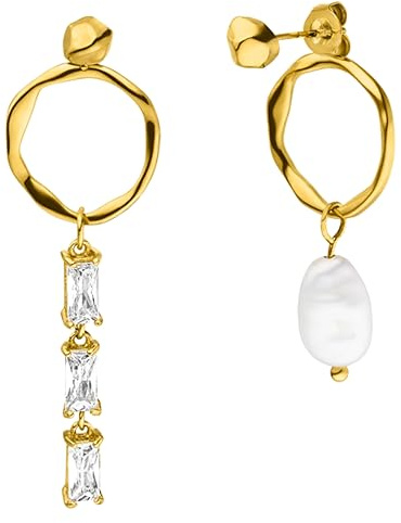 Purelei Elua Ohrringe (Gold, Silber & Rosegold) Schmuck wasserfest (3 cm & 4,7 cm Länge)