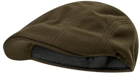 Deerhunter Pro Gamekeeper Flat Cap Peat Brown