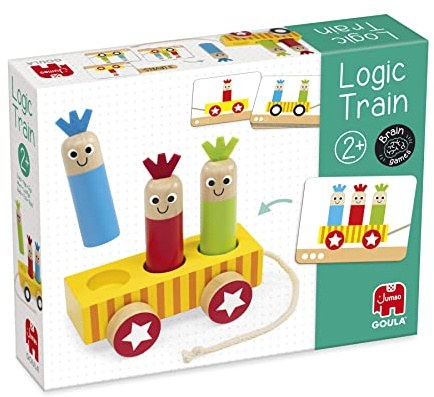 Goula - Logic Train - Logikspiele für Kinder - ab 2 Jahren, 25x19x6
