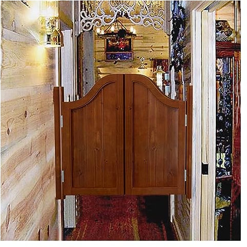 YCOVSFP Massivholz-Seitentür, Café-Fensterläden, Salon-Seitentür, Tür, Badezimmer, Küche, Flur, Dekorative Trenntür Aus Holz, Kann Individuell Angepasst Werden (Size : W125cmxH90cm(49.2x35.4))