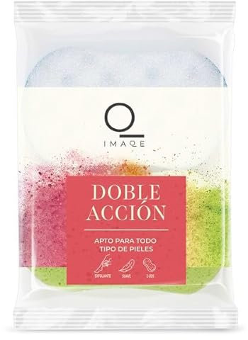 DIA IMAQE esponja de baño doble acción bolsa 2 unidades