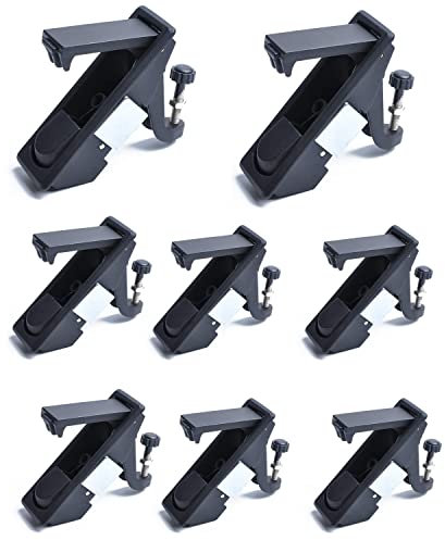 Schrankschloss, Schubladenschloss, Wohnmobil-Kompressionsschloss, Edelstahl-Hardware-Zubehör for Werkzeugkasten, Wohnmobil, Anhänger, LKW, Wohnwagen (2 Stück mit Schlüssel) (Color : 8 pieces, Size :
