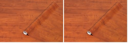 d-c-fix Vinilo Adhesivo Muebles Calvados Efecto Madera Autoadhesivo Impermeable Decorativo para Cocina, Armario, Puerta, Mesa Papel Pintado forrar Rollo láminas 45 cm x 2 m (Paquete de 2)