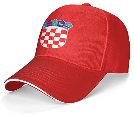 390 Damen Herren Snapback Kappe Kroatien Outdoor Hut Atmungsaktiv Baseball Cap Leicht Baseballkappe Für Kletter Sport Wander
