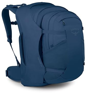 Osprey Farpoint Herren-Reiserucksack, 55L, Antique Blue