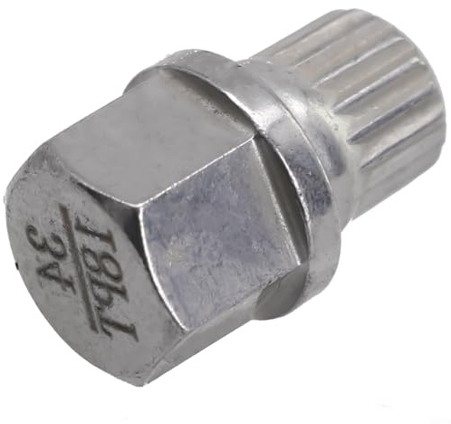 Llave de extracción de tornillos de tuerca hueca 3418PT compatible con cerraduras de rueda antirrobo BMW, construcción de acero inoxidable para un manejo seguro de la rueda