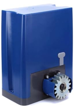 Apriporta elettrico scorrevole Operatore for cancello scorrevole da 800 kg, 24 V, 220 V CA, con motore a corrente continua e cremagliere in nylon da 6 m(Kit9-3G)