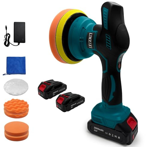 Cordless Car Polisher for Makita 18V Battery 6 inch Buffer Polishing Set